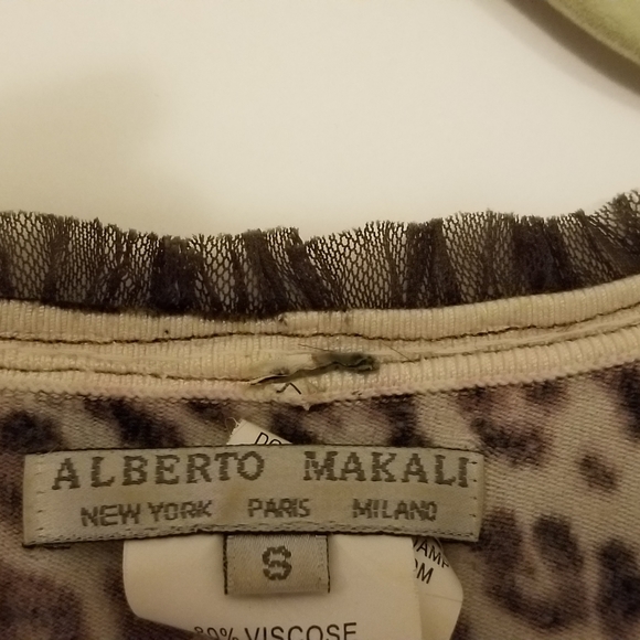 Alberto Makali leopard sweater set - size S - Picture 6 of 8